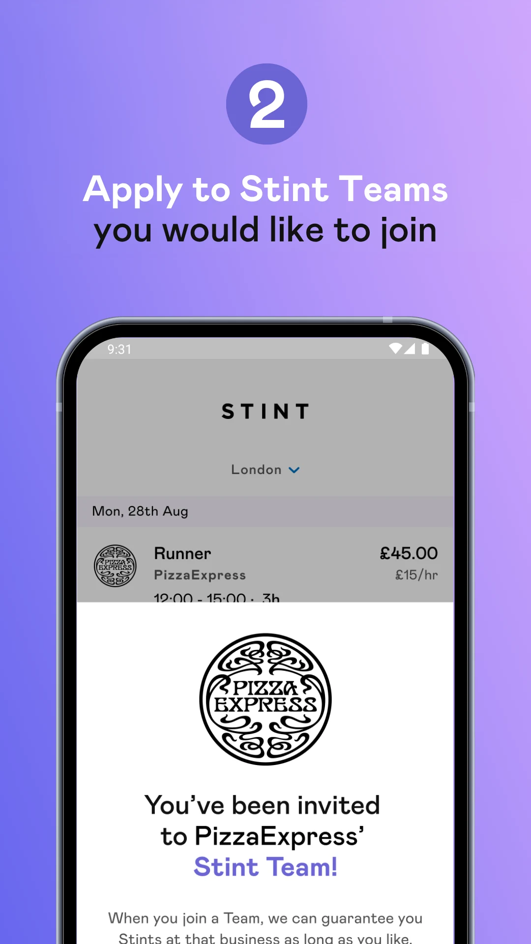 Stint Students screenshot