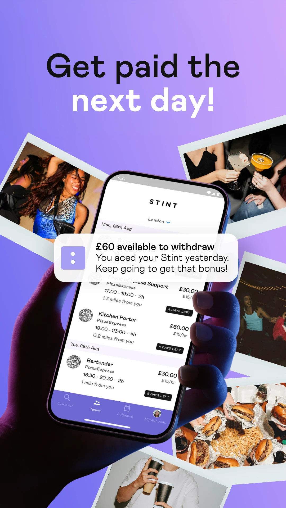 Stint Students screenshot